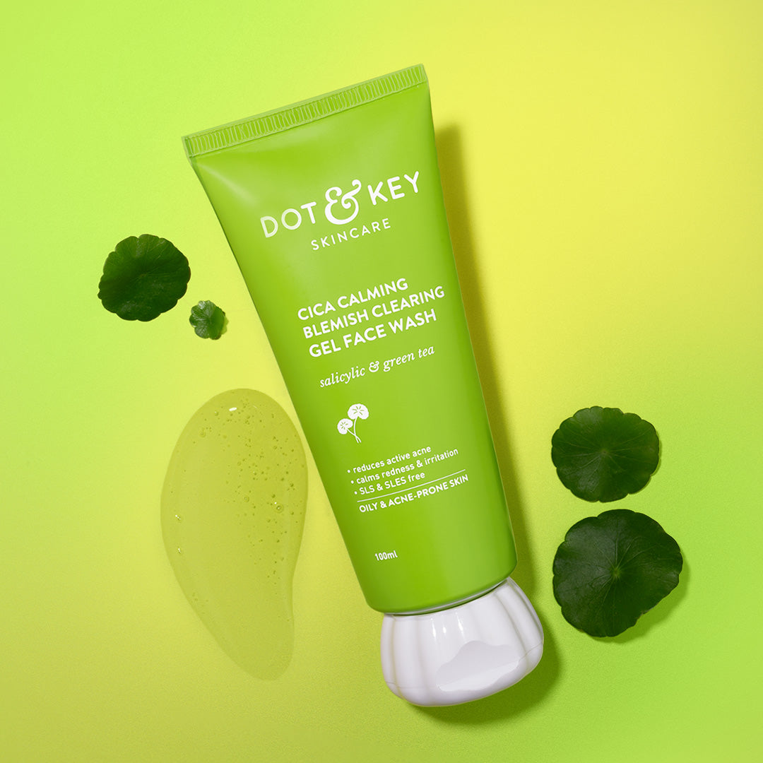 Dot & Key Cica + Salicylic Acid Face Wash for Oily Skin, 175ml