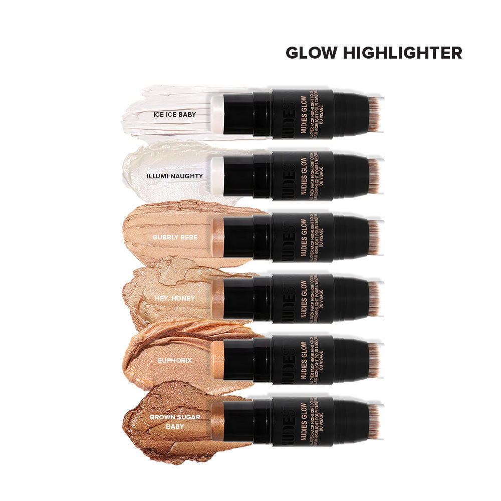 Nudestix Nudies Glow All Over Face Color - Ice Ice Baby, 8gm