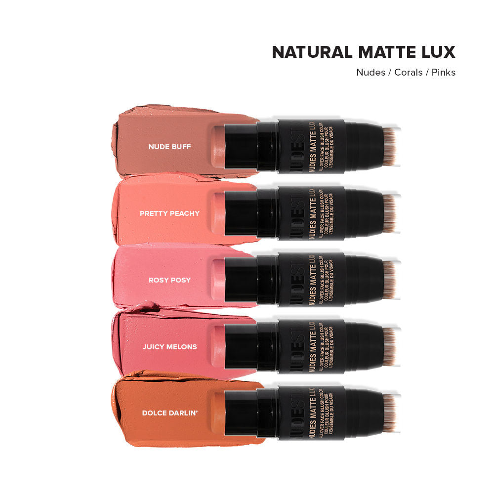 Nudestix Nudies Matte Lux All Over Face Blush Color - Juicy Melons, 7 g