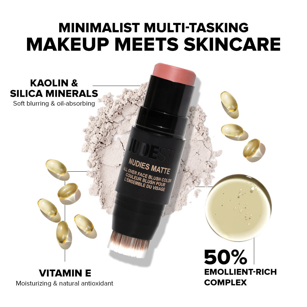 Nudestix Nudies Blush All Over Face Color - Naughty N' Spice, 7gm