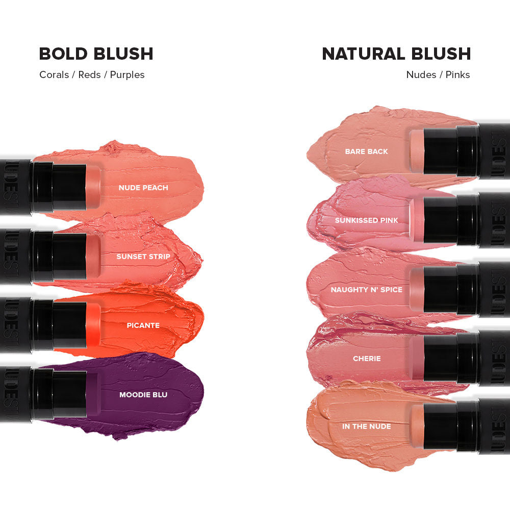 Nudestix Nudies Blush All Over Face Color - Naughty N' Spice, 7gm