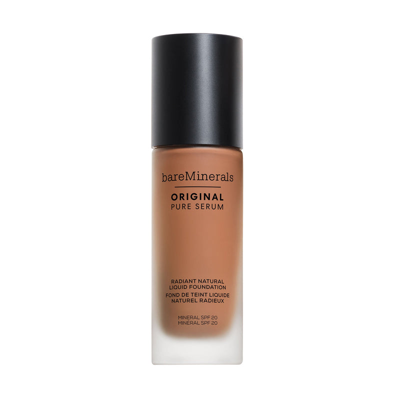 bareMinerals Origil Pure Serum Radiant tural Liquid Foundation SPF 20 - Medium Deep Cool 4.5, 30ml, Buy from Indicrest