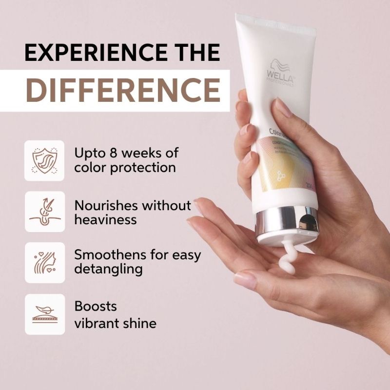 Wella Professionals ColorMotion+ Moisturizing Color Reflection Conditioner, 200ml Buy at Indicrest Image 2