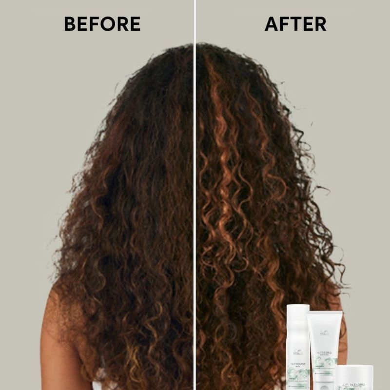 Wella Professionals NUTRICURLS Deep Treatment Mask For Waves & Curls, 150ml Buy at Indicrest Image 3