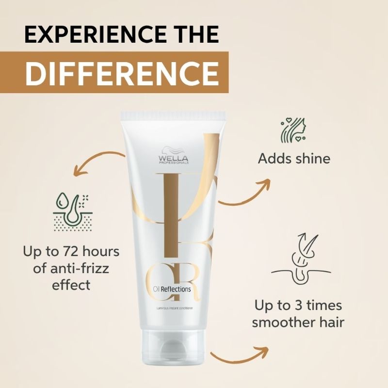 Wella Professionals Oil Reflections Luminous Instant Conditioner, 200ml Buy at Indicrest Image 2