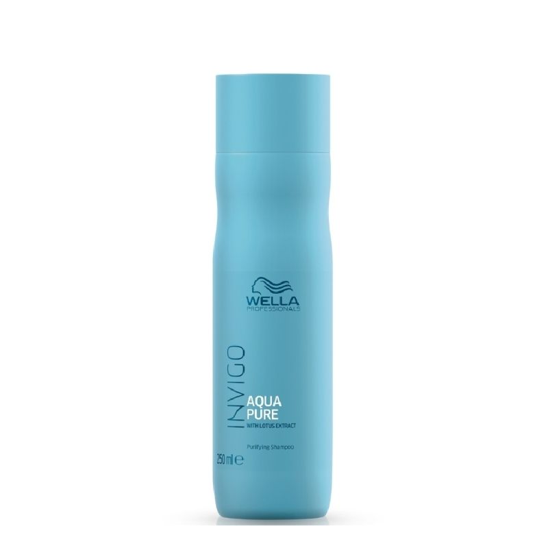 Wella Professionals Invigo Balance Aqua Pure Purifying Shampoo, 250ml Buy at Indicrest Image 9