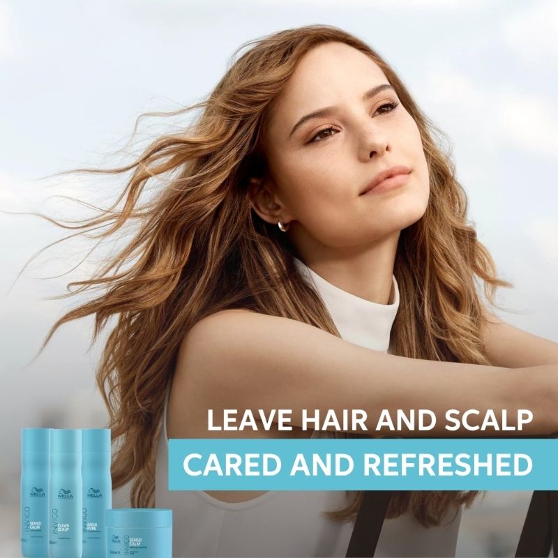 Wella Professionals Invigo Balance Aqua Pure Purifying Shampoo, 250ml Buy at Indicrest Image 8