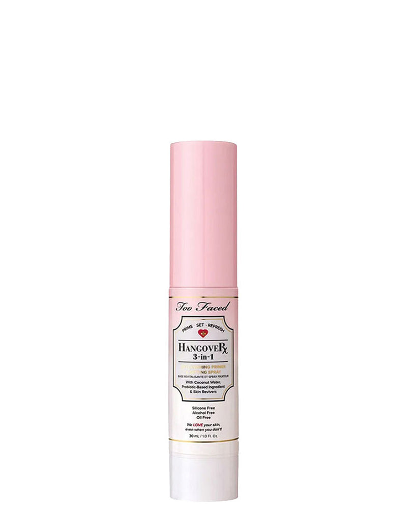 Too Faced Hangover 3 in 1 Replenishing Primer & Setting Spray - Travel Size, 30ml, Buy from Indicrest