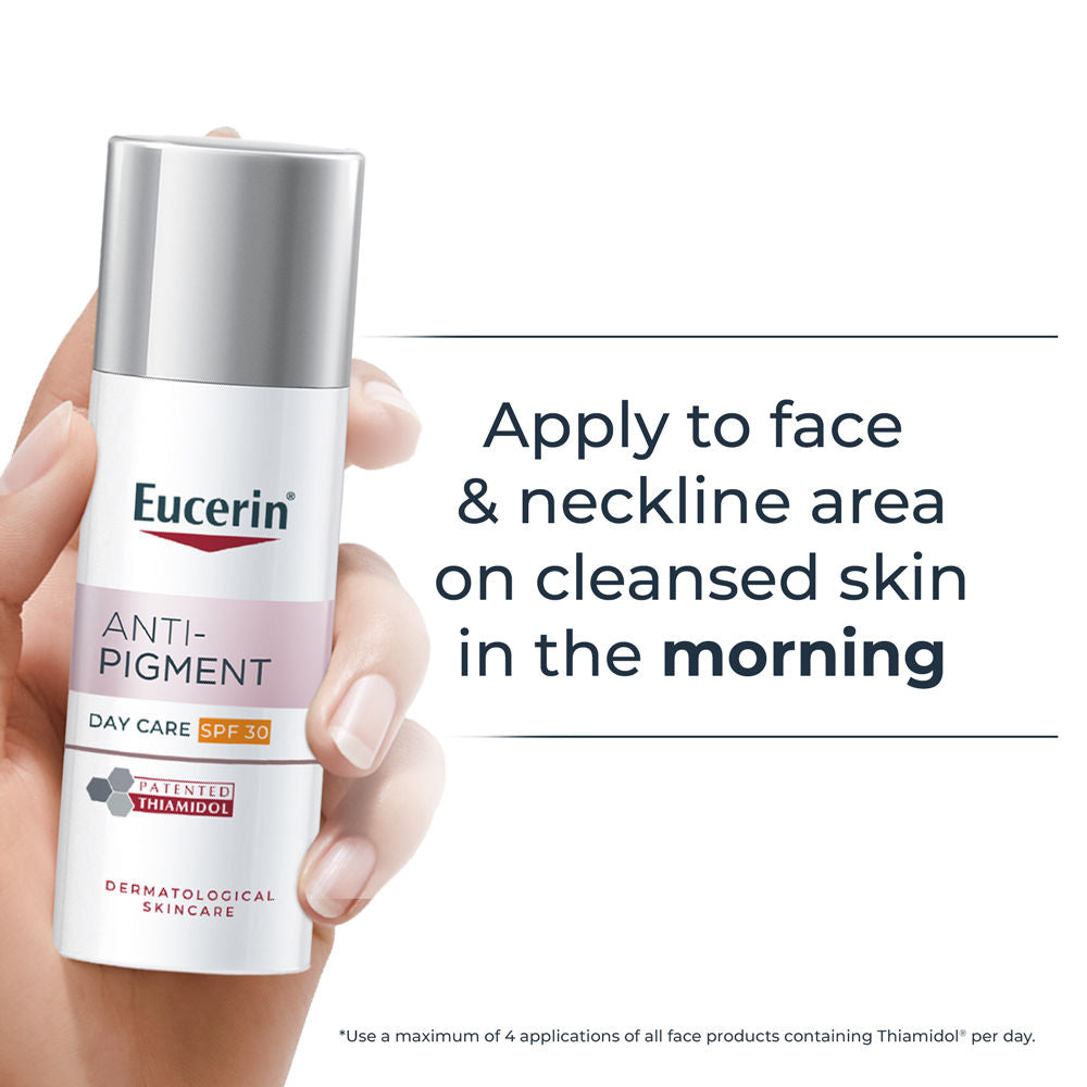 Eucerin Anti-Pigment Day Cream With Sunscreen SPF30 & Thiamidol Reduces And Prevents Dark Spots, 50ml