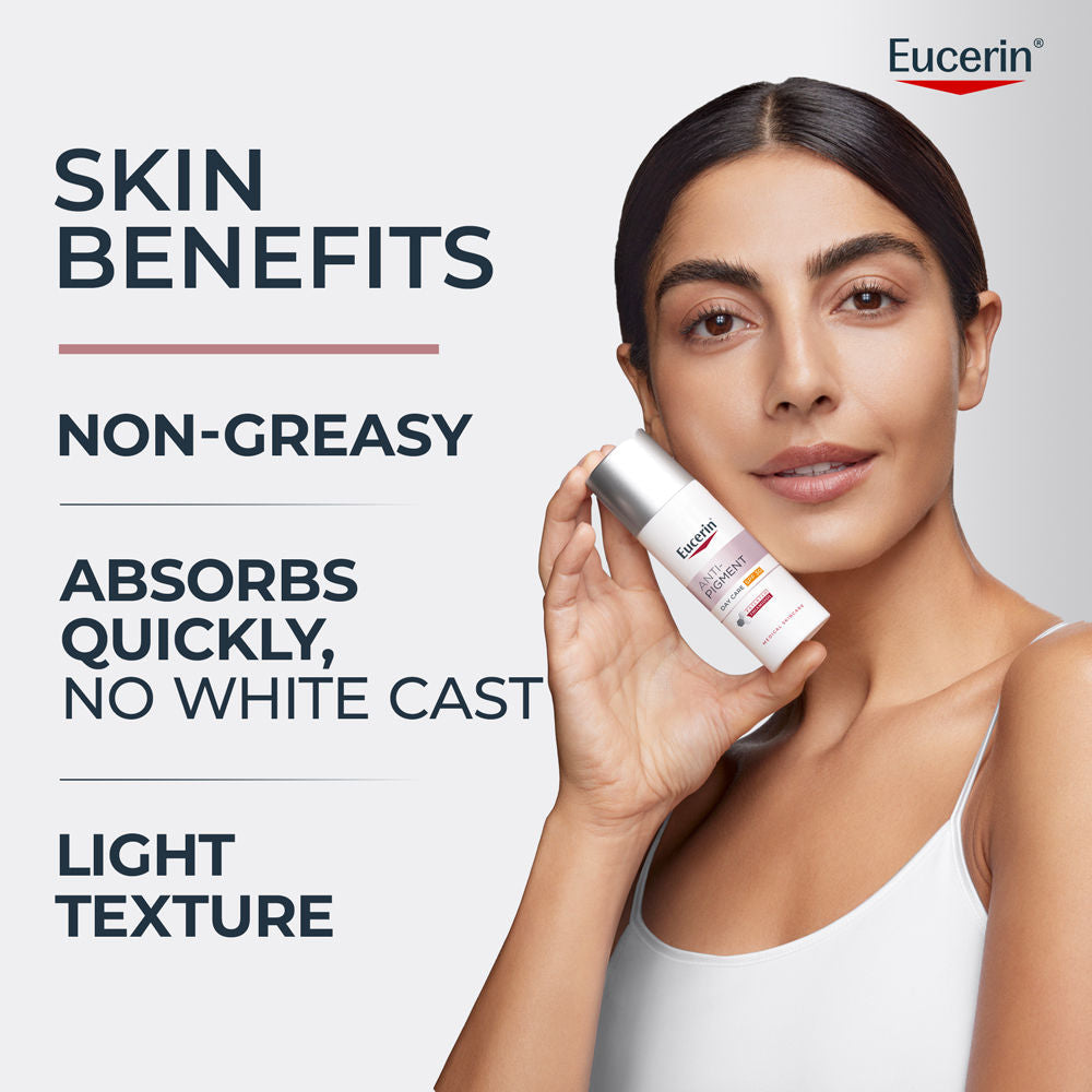 Eucerin Anti-Pigment Day Cream With Sunscreen SPF30 & Thiamidol Reduces And Prevents Dark Spots, 50ml
