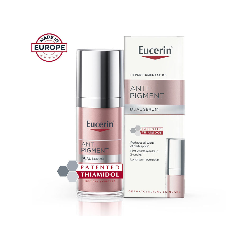 Eucerin Anti-Pigment Dual Serum With Thiamidol & Hyaluronic Acid, Reduces Dark Spots & Rejuvenates, 30ml