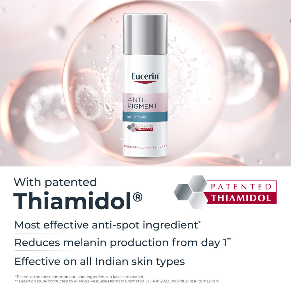 Eucerin Anti-Pigment Night Cream With Thiamidol Reduces Dark Spots & Night Regeneration, 50ml