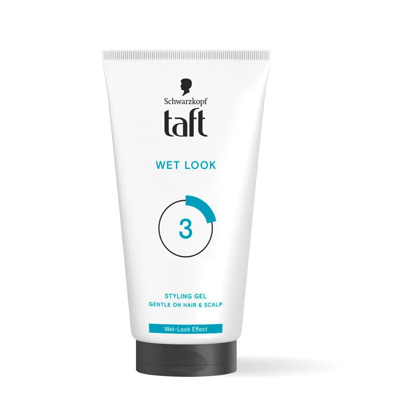 Schwarzkopf TAFT Wet Hair Styling Gel For 24 Hours Shiny Wet Look Effect Hold 3, Non-Sticky, 150ml Buy at Indicrest