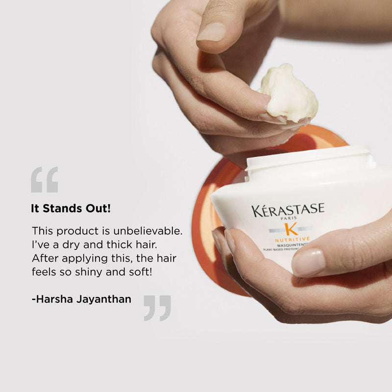 Kerastase Nutritive Masquintense Hair Mask, With Proteins & Niacinamide, Vegan, 200ml