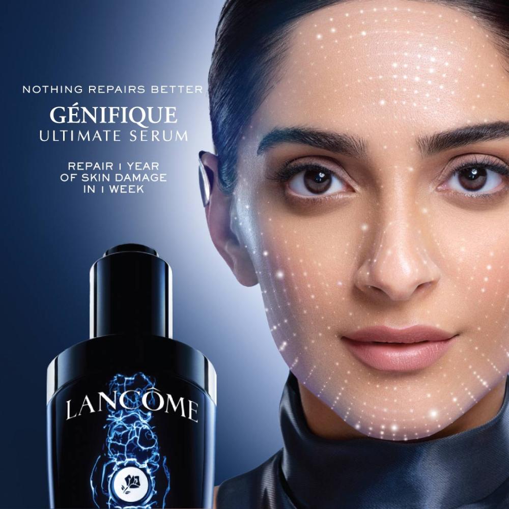 Lancome Genifique Ultimate Skin Repair Serum With Beta Glucan Suited for Indian Skin, 30ml