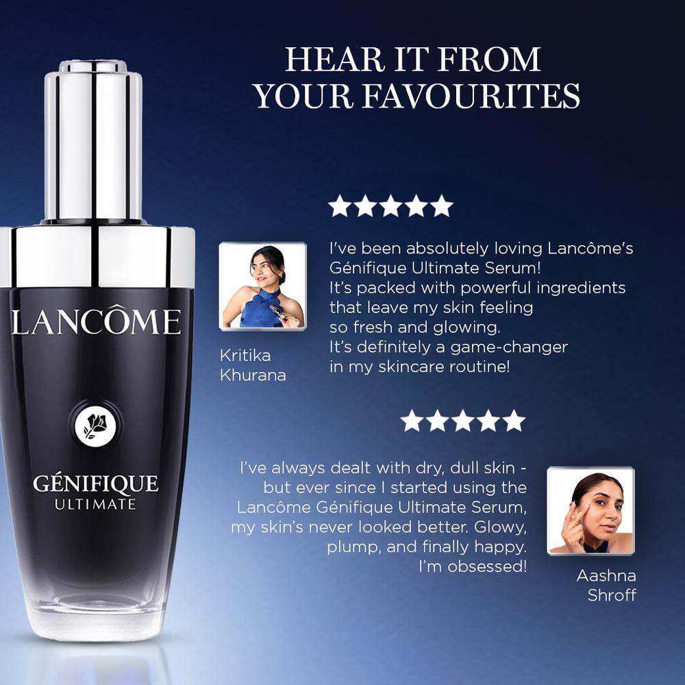 Lancome Genifique Ultimate Skin Repair Serum With Beta Glucan Suited for Indian Skin, 50ml