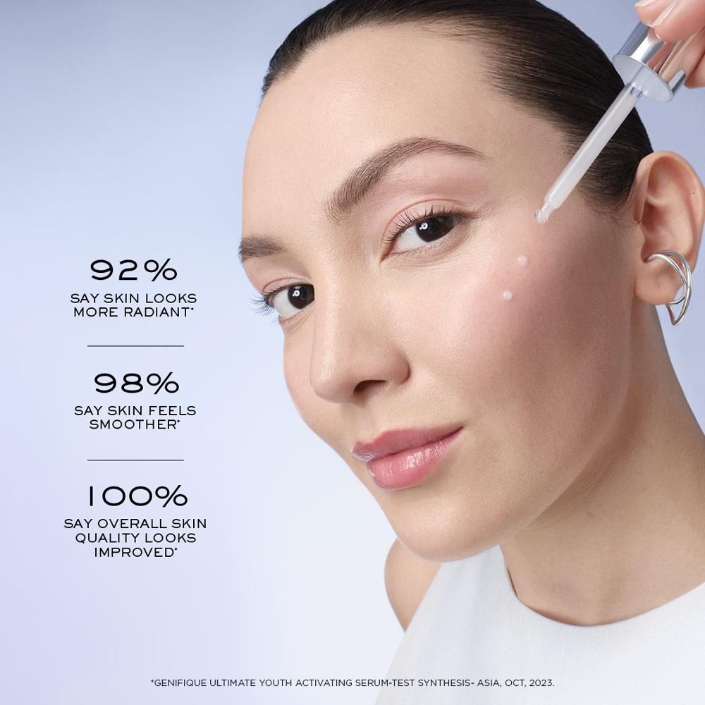 Lancome Genifique Ultimate Skin Repair Serum With Beta Glucan Suited for Indian Skin, 20ml