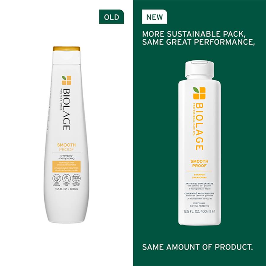 Matrix Biolage Smoothproof Camellia Shampoo - Smooth Frizzy Hair, 400ml Buy at Indicrest Image 2