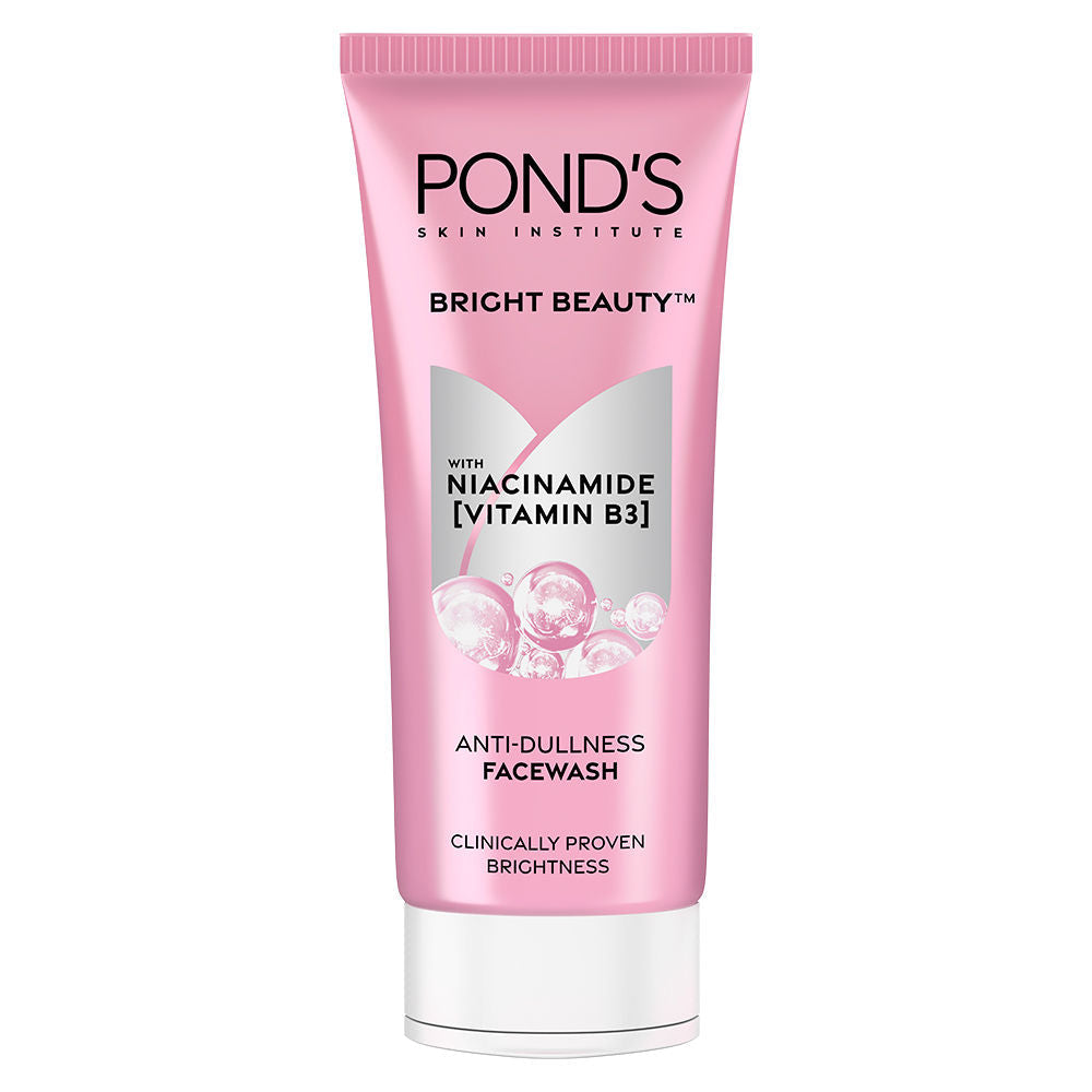 Pond’s Bright Beauty With Niacinamide [Vitamins B3] Anti-Dullness FaceWash, 100g Buy at Indicrest