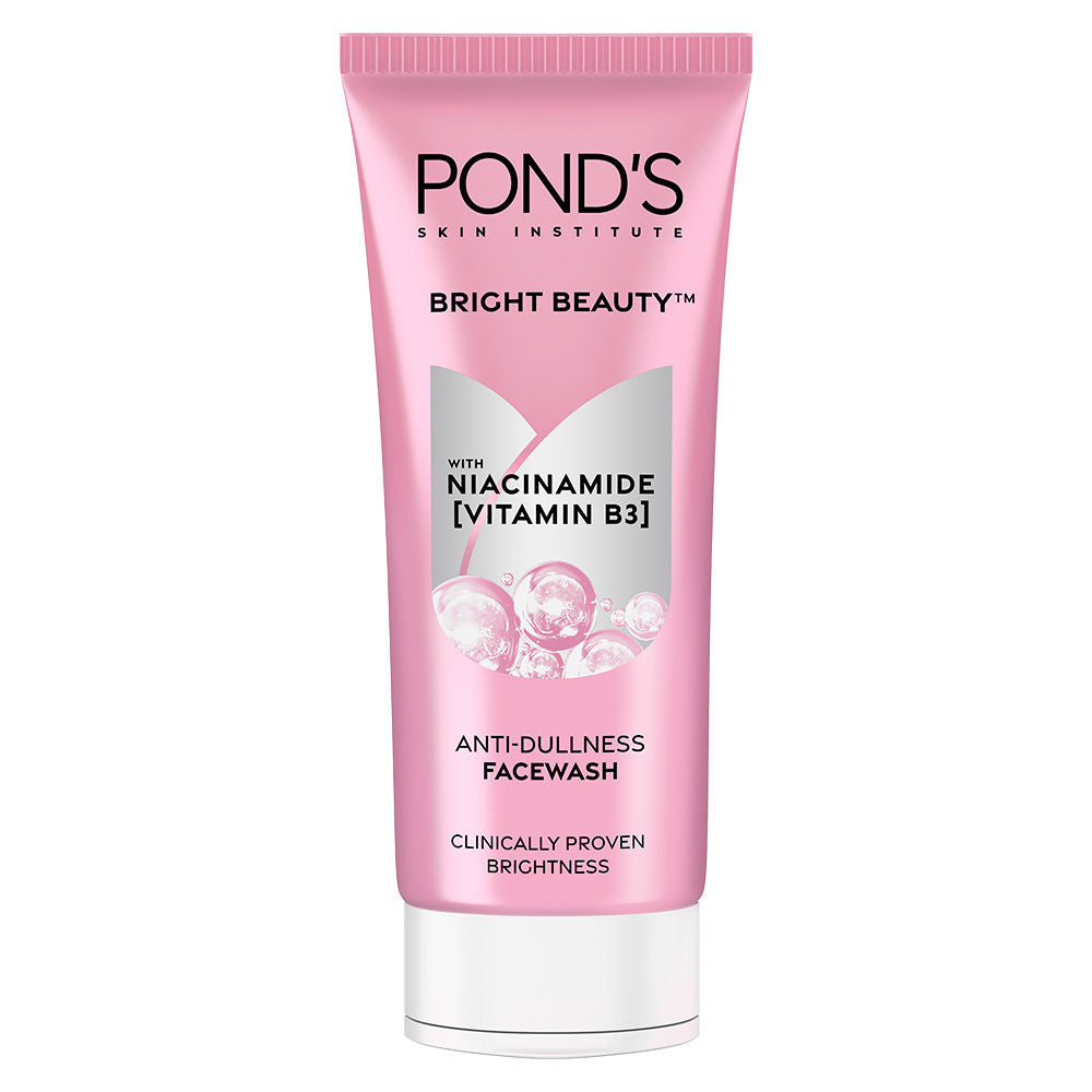 Pond’s Bright Beauty With Niacinamide [Vitamins B3] Anti-Dullness FaceWash, 100g Buy at Indicrest Image 2