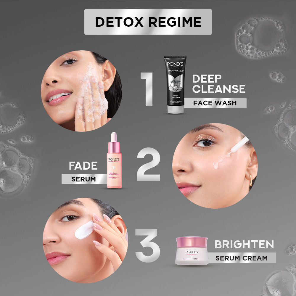 Pond’s Pure Detox Anti-Pollution Purity Face Wash With Activated Charcoal, 150g Buy at Indicrest Image 6