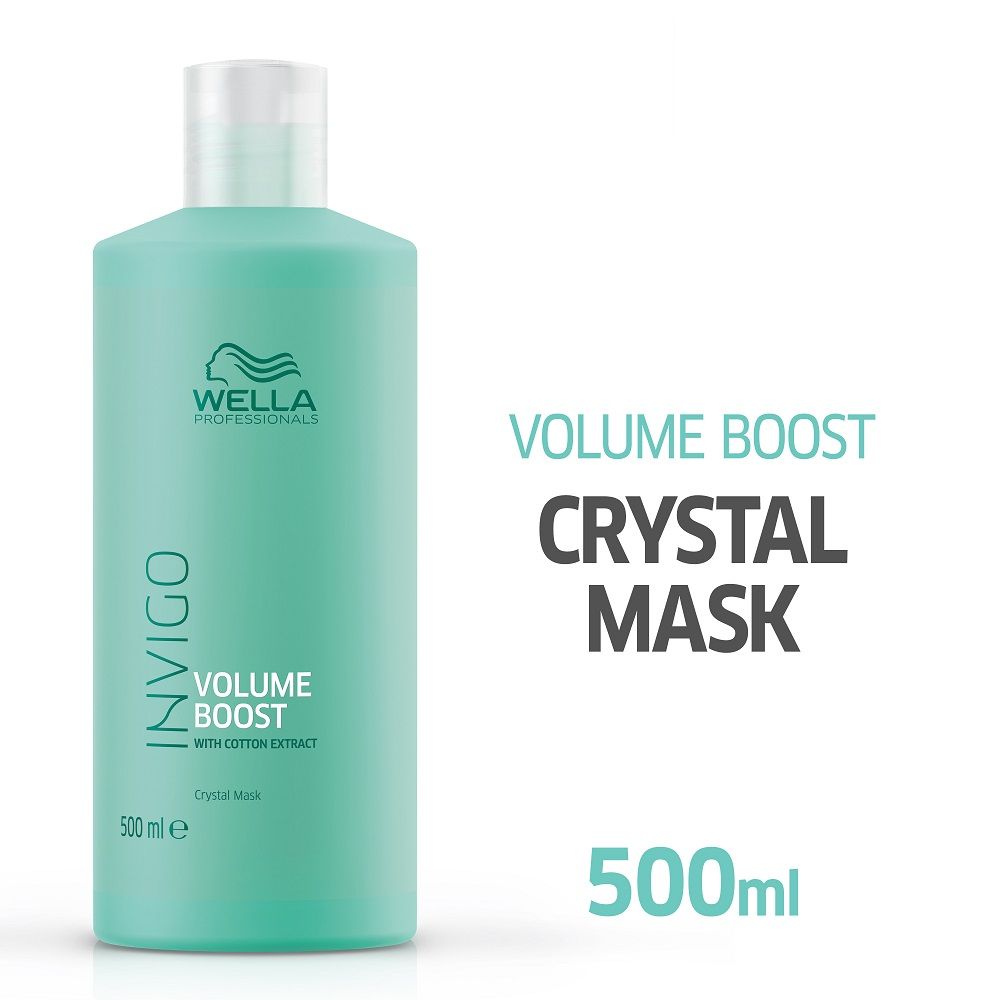 Wella Professionals Invigo Volume Boost Crystal Mask, 500ml Buy at Indicrest Image 2