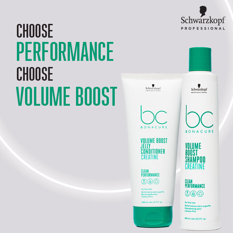 Schwarzkopf Professional Bonacure Volume Boost shampoo With Creatine - For Fine Hair, 250ml Buy at Indicrest Image 11