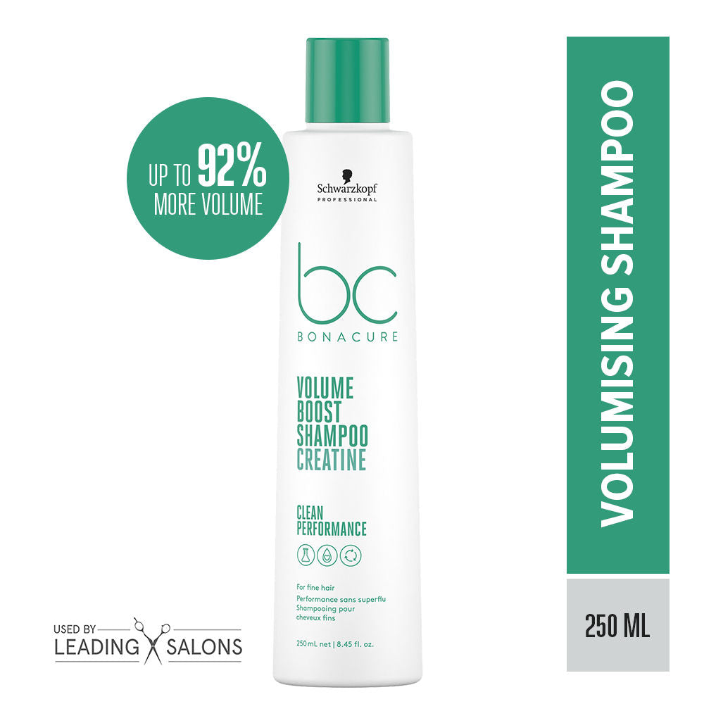 Schwarzkopf Professional Bonacure Volume Boost shampoo With Creatine - For Fine Hair, 250ml Buy at Indicrest