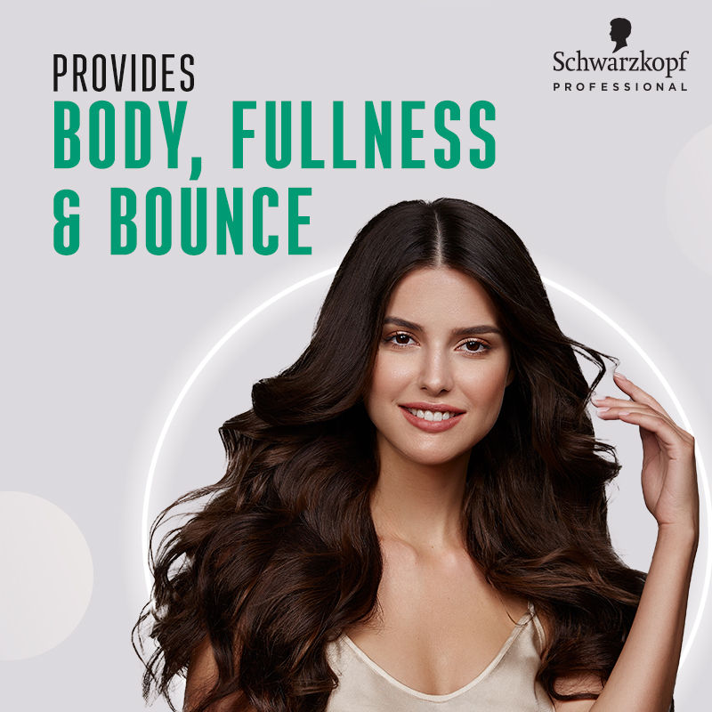 Schwarzkopf Professional Bonacure Volume Boost shampoo With Creatine - For Fine Hair, 250ml Buy at Indicrest Image 5