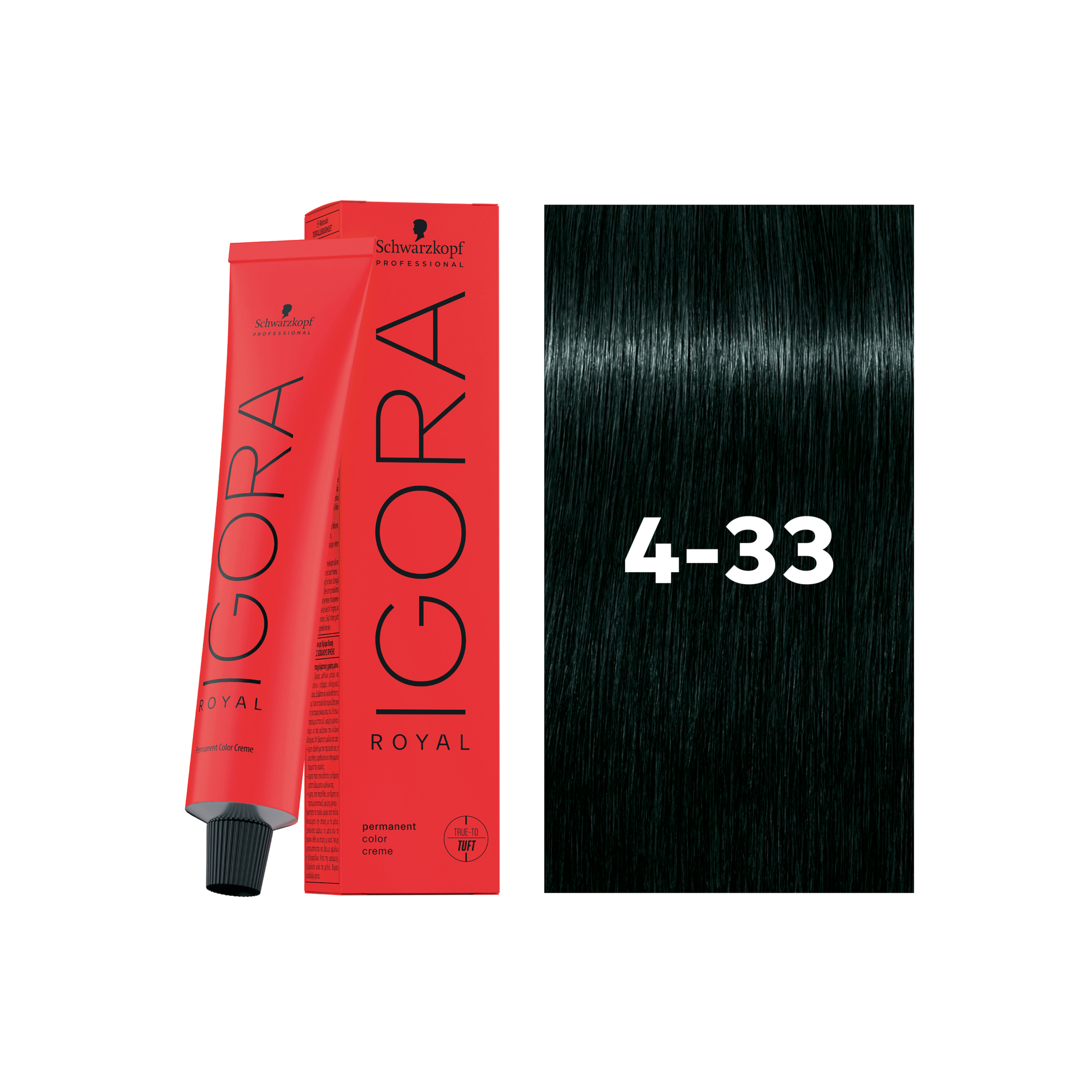 Schwarzkopf Professional Igora Royal 4-33 Medium Brown Matt Extra, 60ml