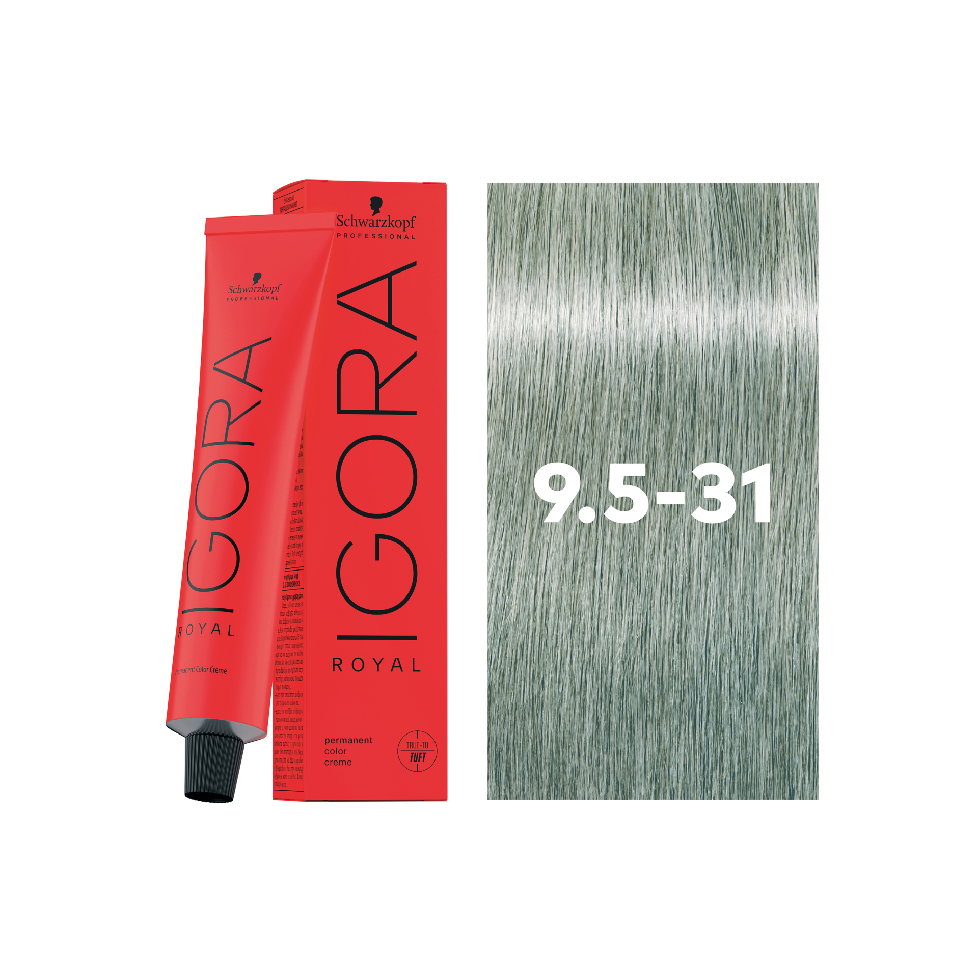 Schwarzkopf Professional Igora Royal 9,5-31 Pastel Mint Beige, 60ml