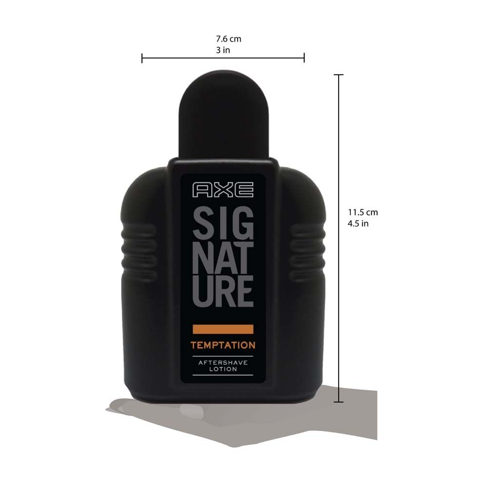Axe Sigture Dark Temptation After Shave Lotion, 100ml Buy at Indicrest Image 4