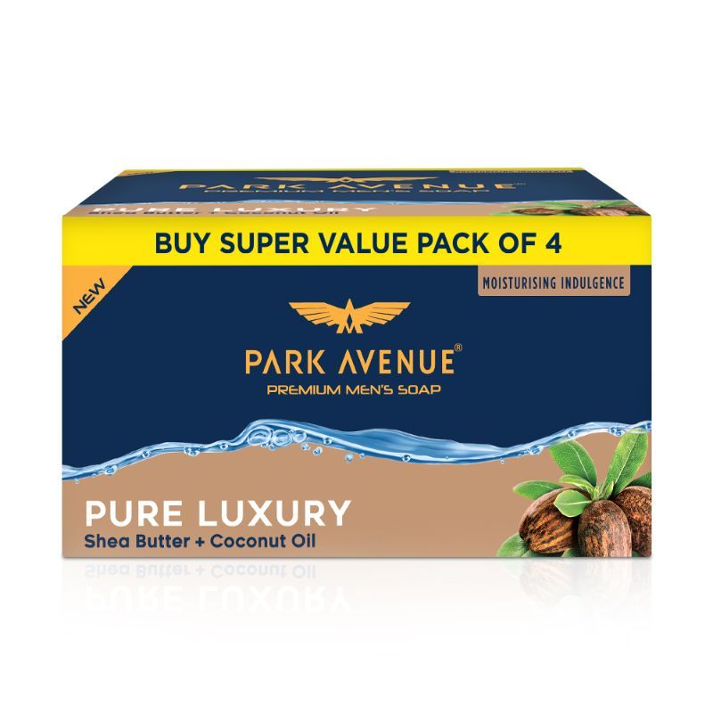 Park Avenue Pure Luxury Soap (Pack of 4), 500g Buy at Indicrest
