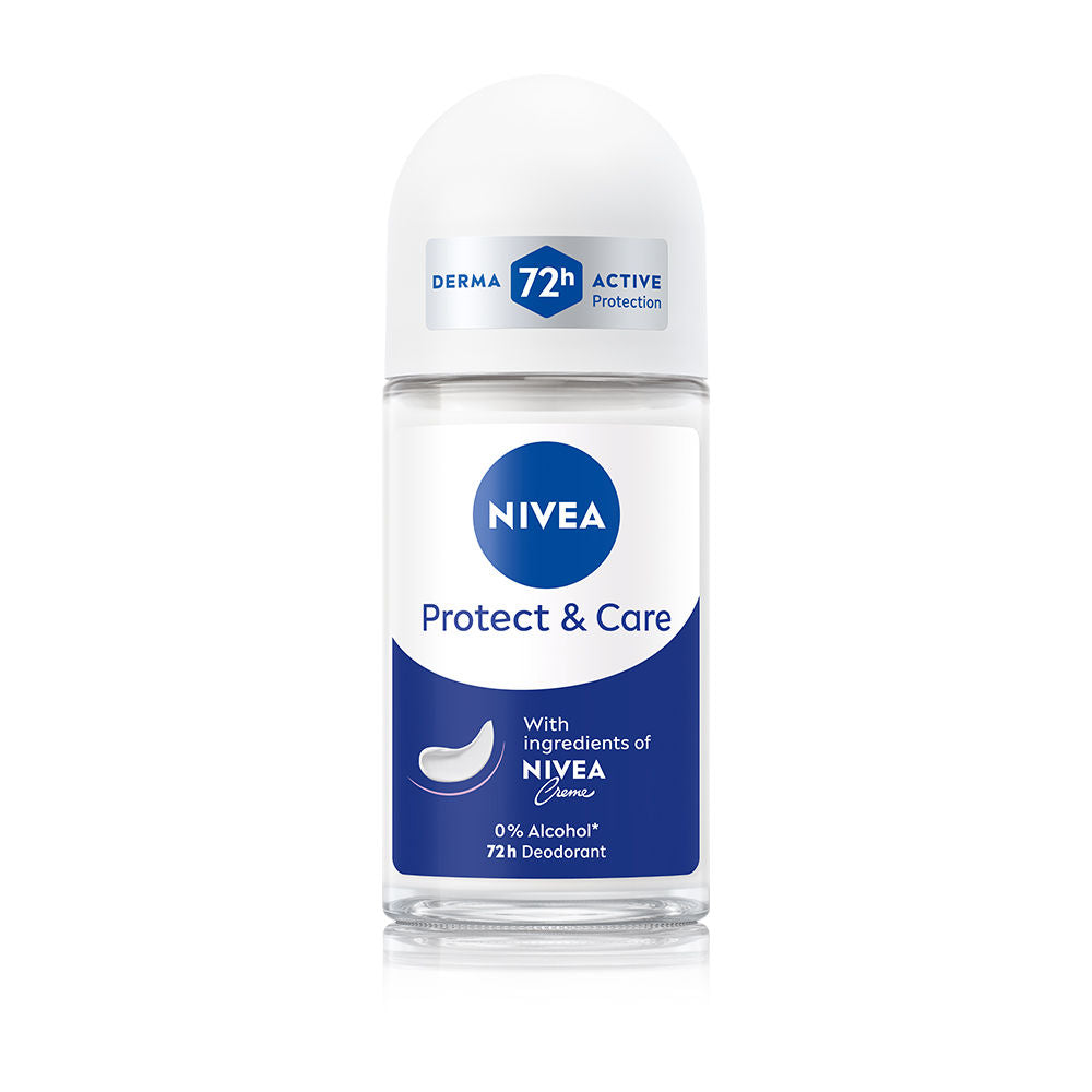 Nivea Women Deodorant Roll On Protect & Care Non-Irritating & 72H Protection, 50ml Buy at Indicrest