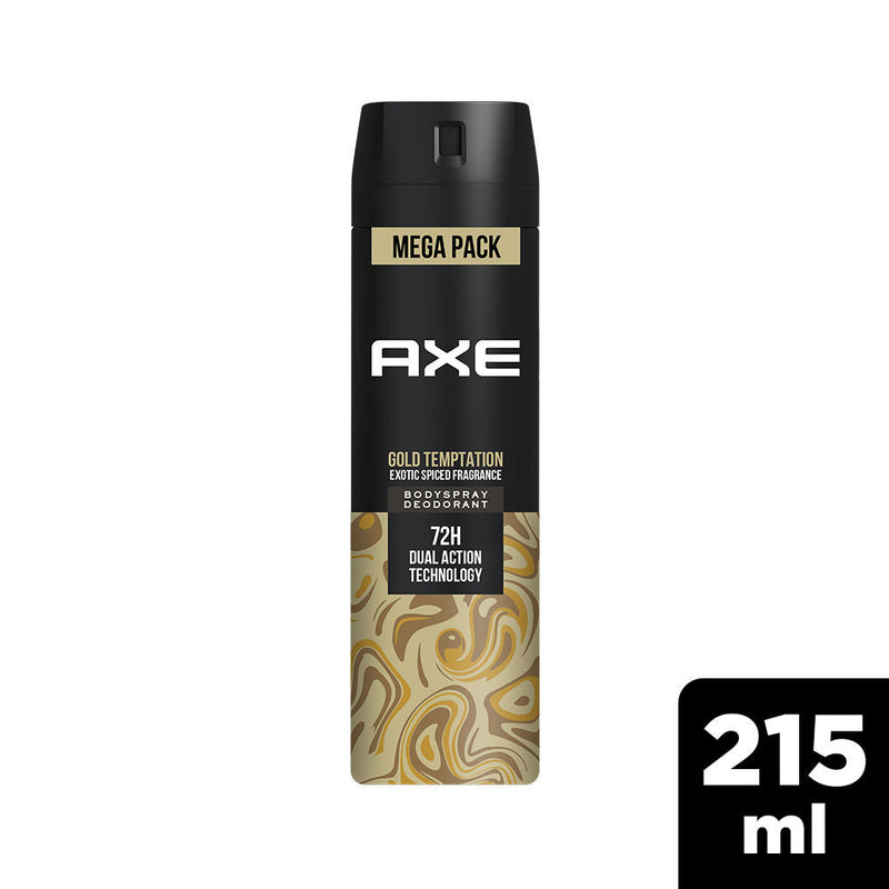 Axe Gold Temptation Long Lasting Deodorant Bodyspray, 215ml Buy at Indicrest