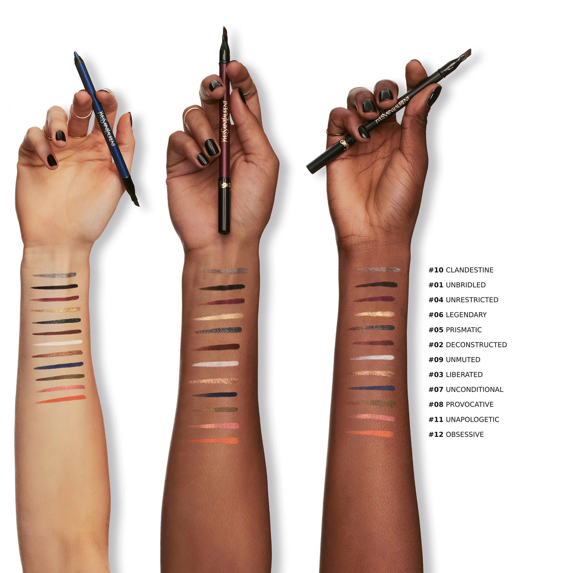 Yves Saint Laurent Lines Liberated Long-Lasting Waterproof Eye Pencil - 06 Legendary Gold, 1.2 g