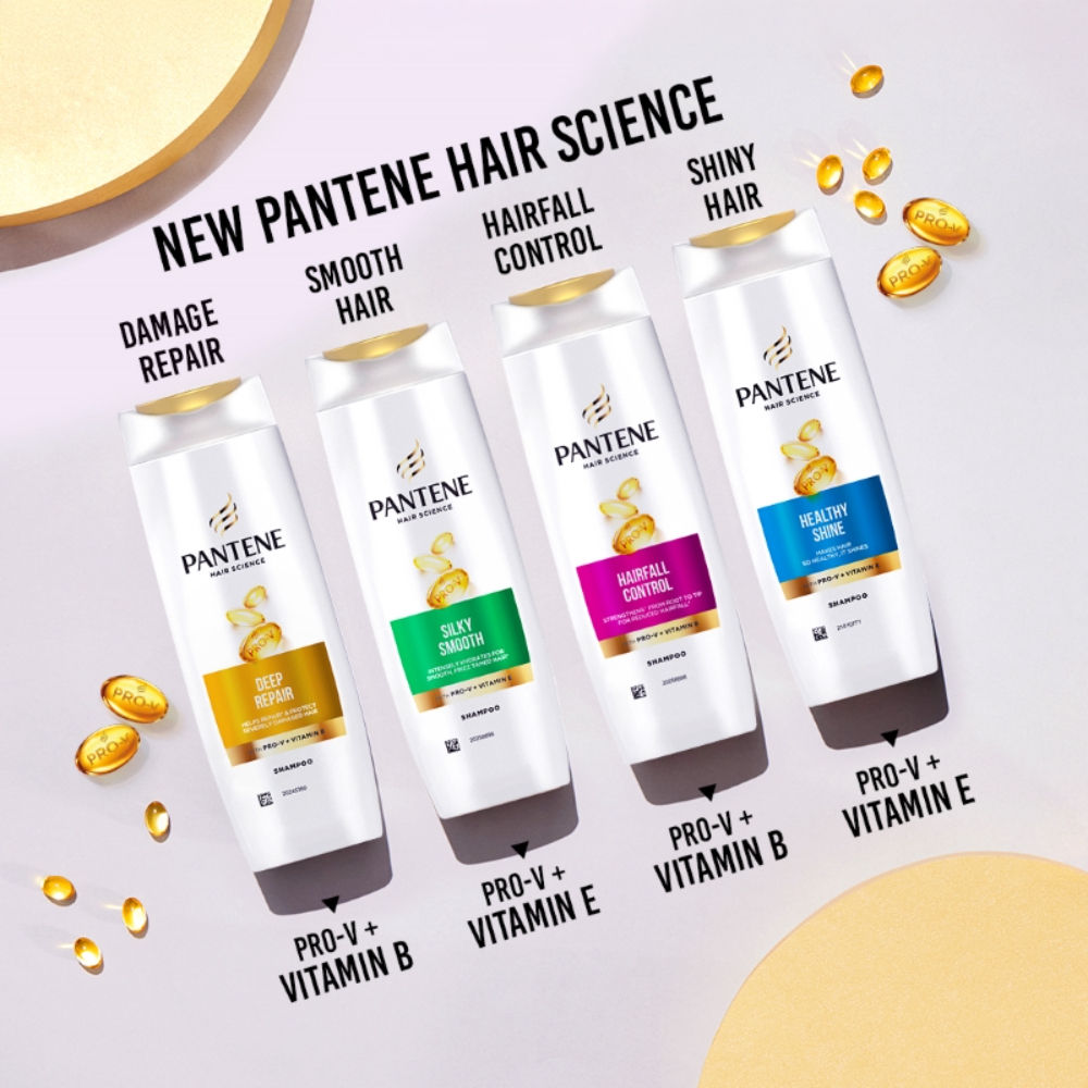 Pantene Advanced Hair Fall Solution Silky Smooth Care Shampoo, 340ml Buy at Indicrest Image 6