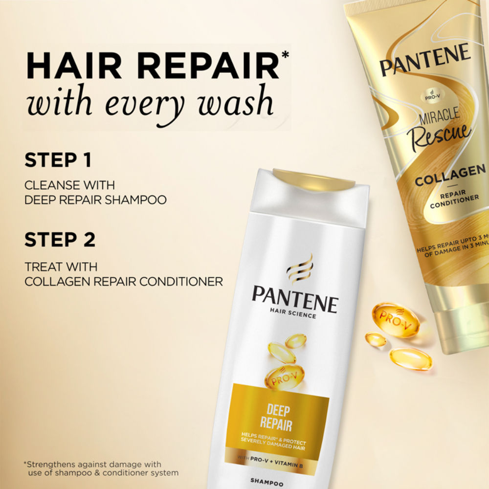 Pantene Advanced Hair Fall Solution Total Damage Care Shampoo, 340ml Buy at Indicrest Image 4