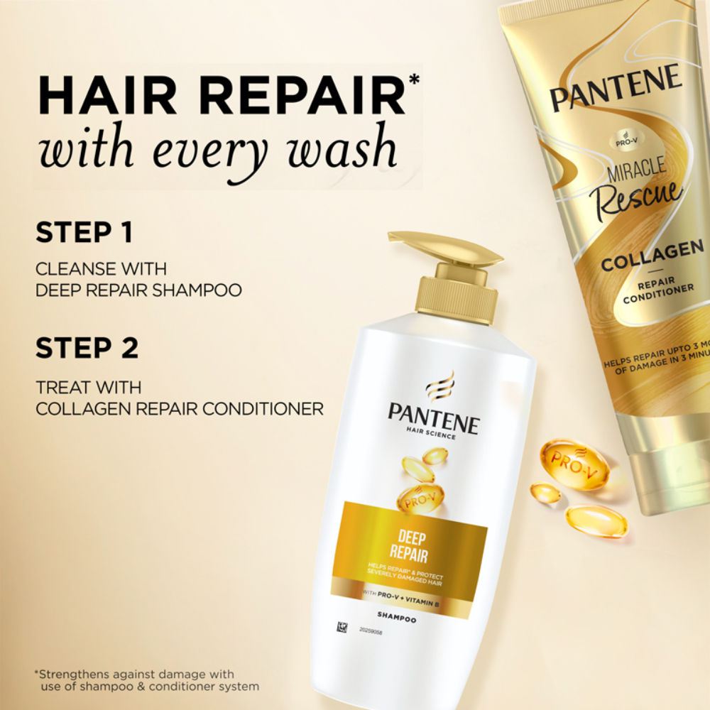 Pantene Advanced Hair Fall Solution Total Damage Care Shampoo, 650ml Buy at Indicrest Image 4