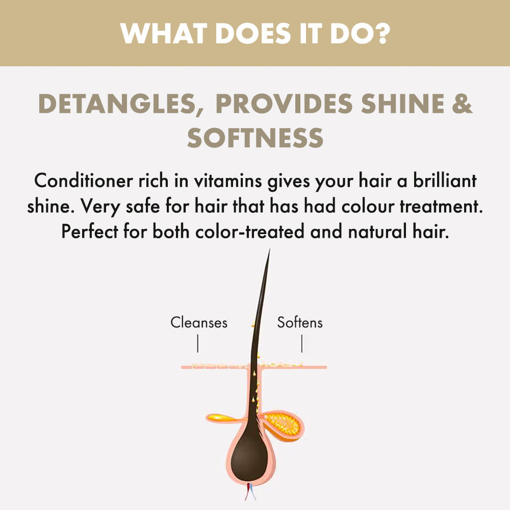 ALFAPARF MILANO Diamond Conditioner Adds Gloss & Shine For Frizzy Hair, Sulfate Free, 1000ml