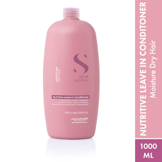 ALFAPARF MILANO Nutritive Leave In Conditioner For Dry & Frizzy Hair, Treats Damage Sulfate Free, 1000ml, Buy from Indicrest