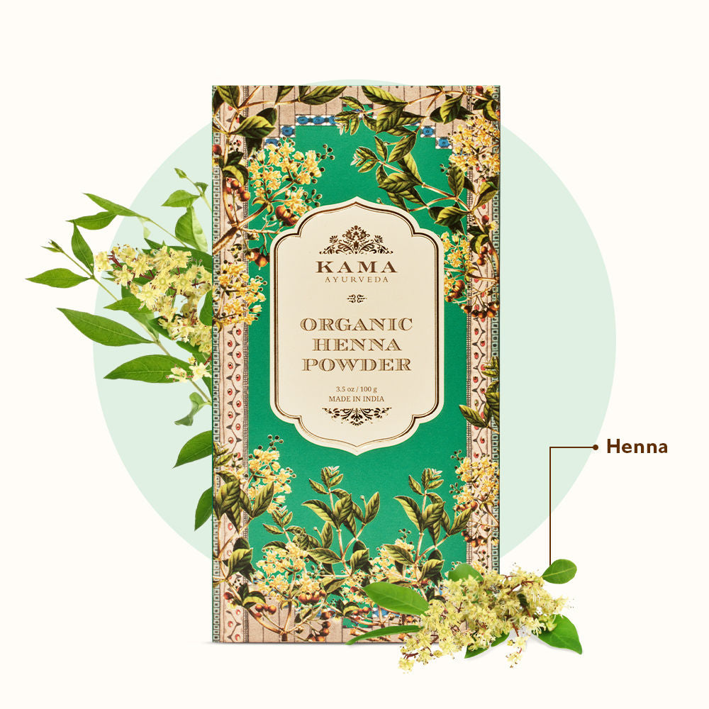 Kama Ayurveda Organic Henna Powder, 100g