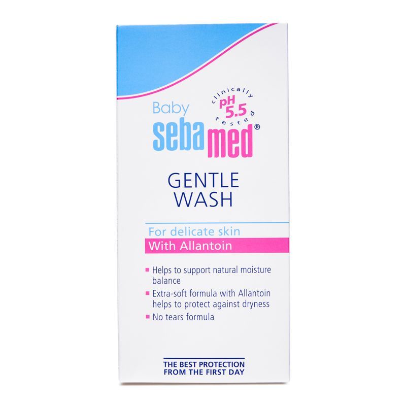 Sebamed Baby Gentle Wash, PH 5.5, With Allantoin, No Tears Formula, Clinically Tested, 200ml Buy at Indicrest