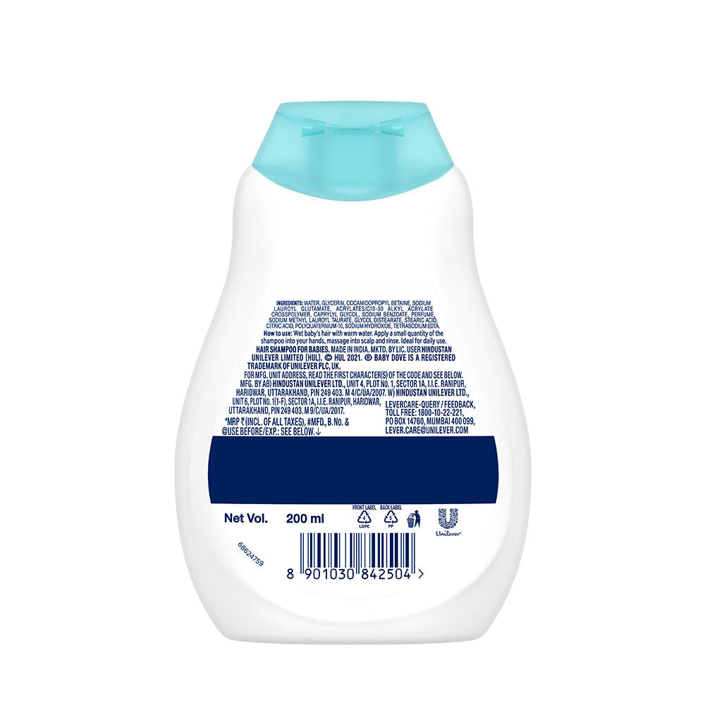 Baby Dove Rich Moisture Shampoo, 200ml+75g Buy at Indicrest Image 3