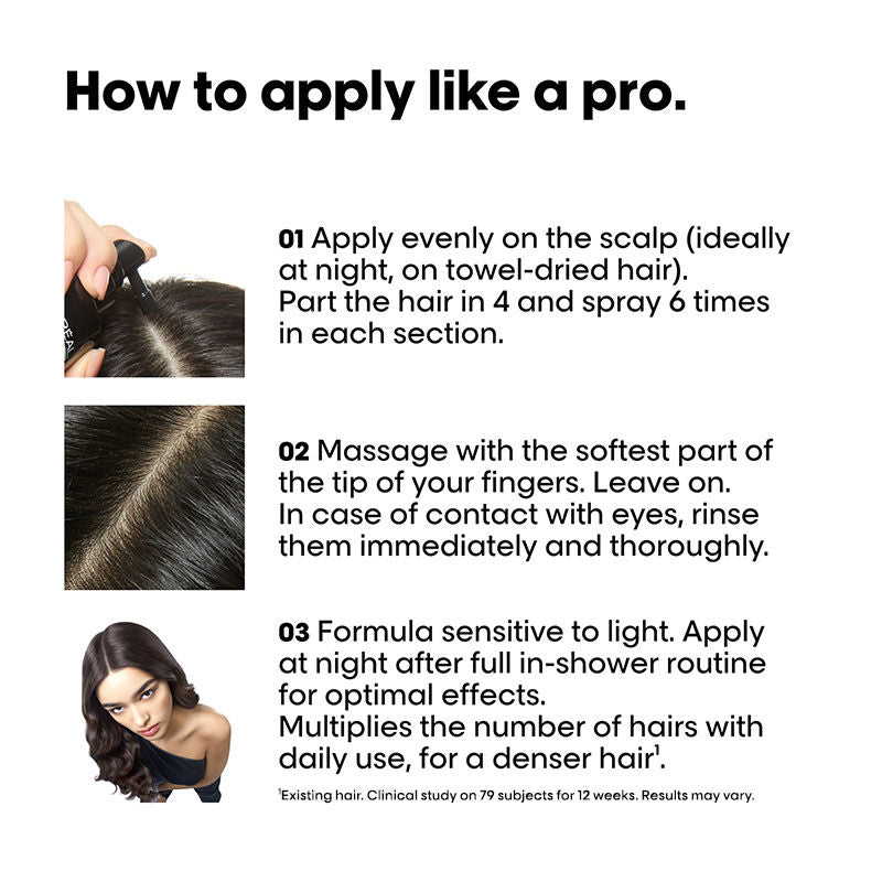 L'Oreal Professionnel Serioxyl Advanced Professional Hair Growth Serum, 30ml