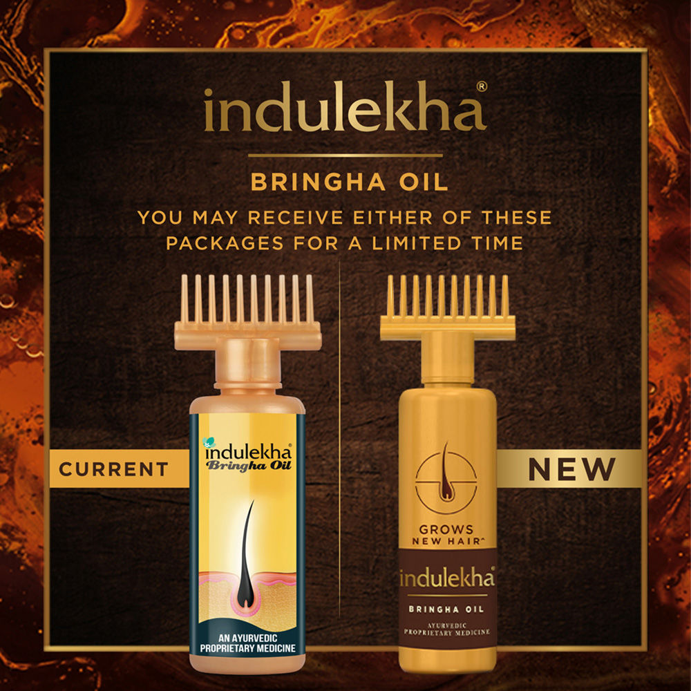 Indulekha Bringha Ayurvedic Hair Oil for Hair Fall Control with Amla & Coconut Oil, 250ml Buy at Indicrest Image 8
