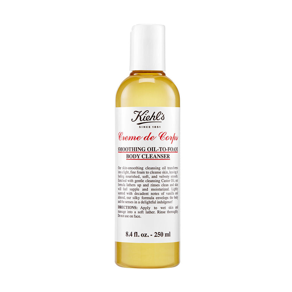Kiehl's Creme De Corps Smoothing Oil-To-Foam Body Cleanser - Soft Skin, 250ml