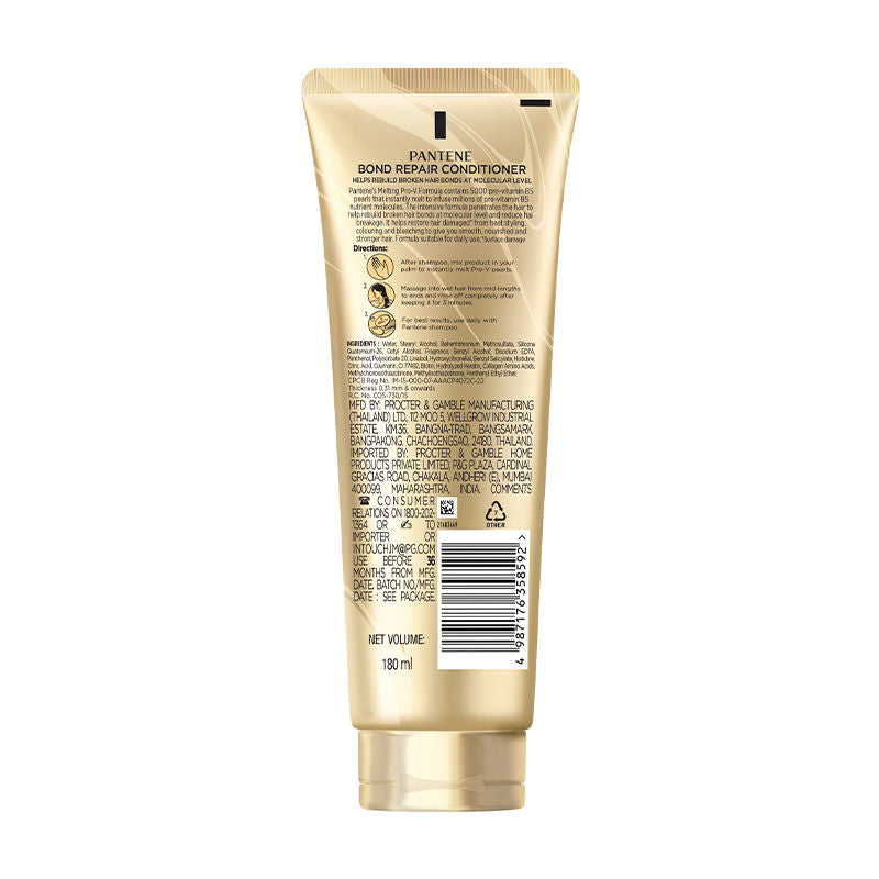 Pantene Bond Repair Conditioner - Melting Prov V Pearls, 180ml Buy at Indicrest Image 11