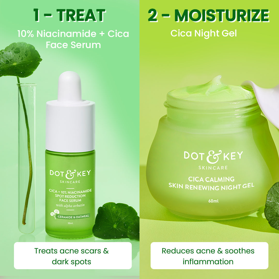 Dot & Key Peace Out Acne Super Cica Duo, (30ml+60ml)