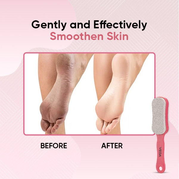 Vega 2 side Pumice Stone with Handle - PD-24